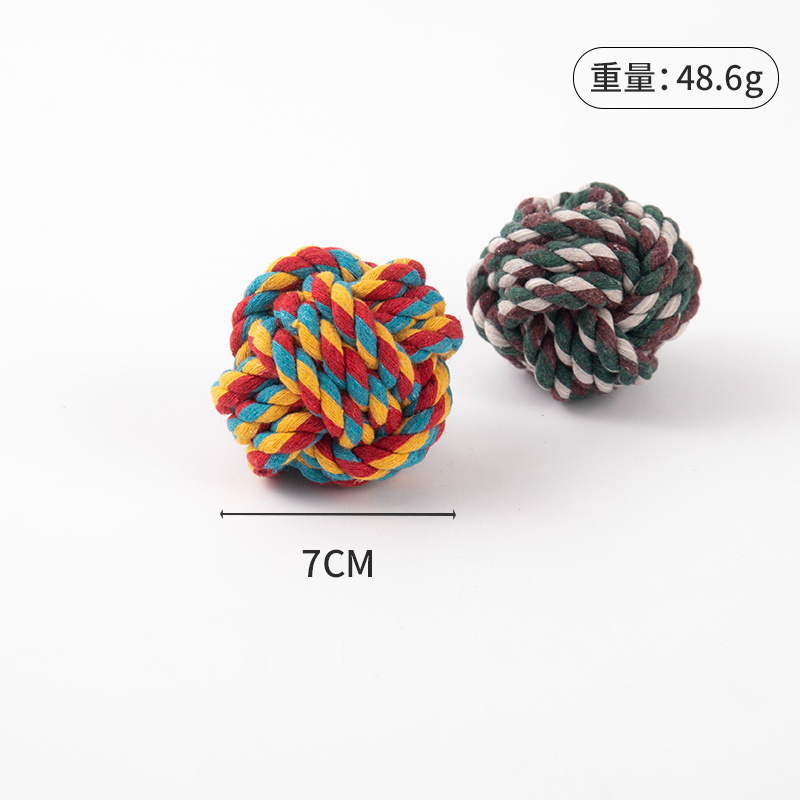 Durable Molar Braid Rope Toys for Dogs Includes Chewable Ropes & Frisbee Combo Pack