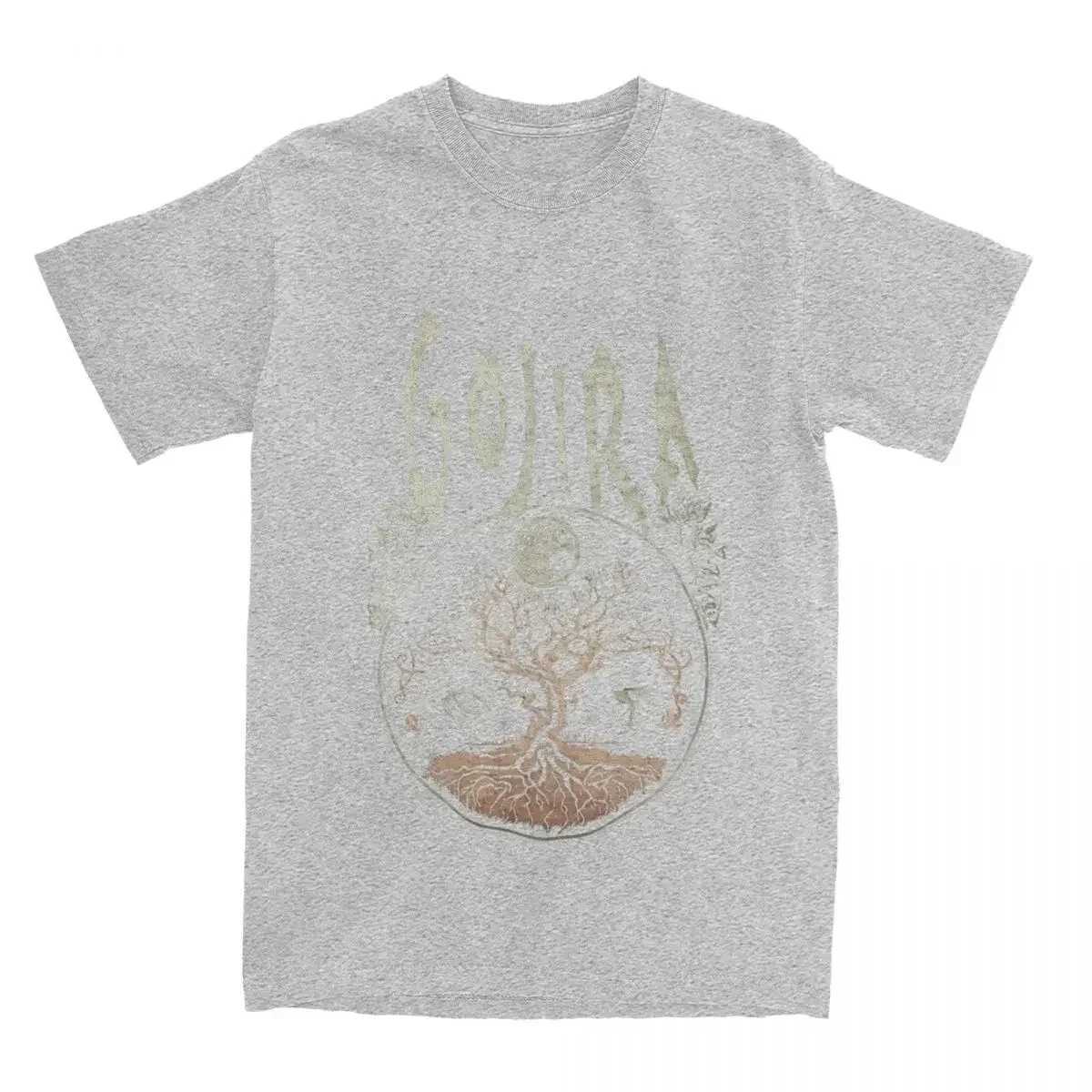 Rock Metal Band Gojiras Mens and Womens T-shirt Merch Retro T-shirt Cotton Summer Clothing T-shirt Cotton Summer ClothingXJ250409