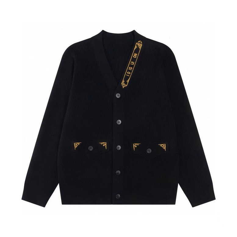 Mens Sweaters Autumn Winter Knit Dressed Long Sleeved Hoodie Pullovers Casual Jumper Letter Pattern Knitted Sweaters