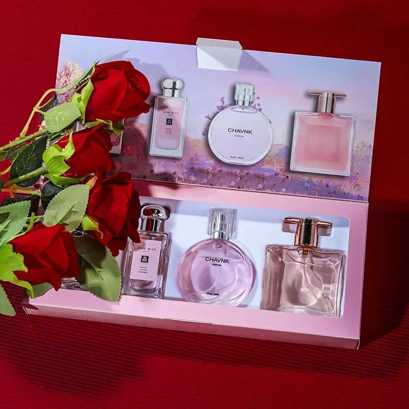 Brand Perfume Rose Women Suit Perfume Spray Flirting Pheromone Long Lasting Light Fragrance Floral Fruity Vibrant Romance GiftXJ250512
