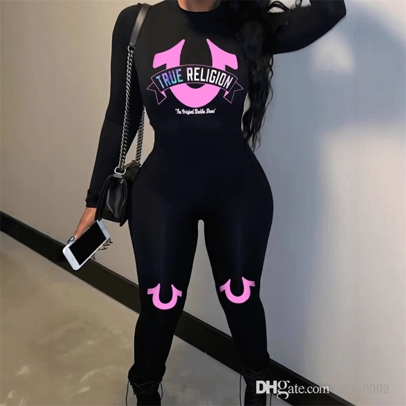 Spring And Autumn Women Jumpsuits Designer Sexy Bodysuits Slim Sexy Rompers Womens One Piece Pants