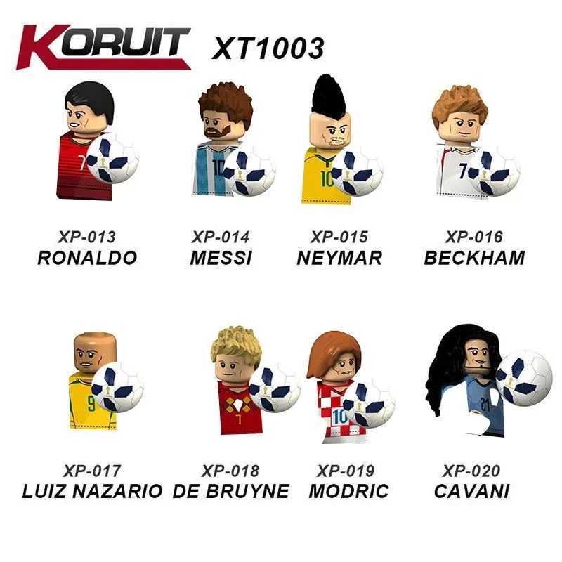 Famous basketball player sports star building block set football action character building block cartoon toy Christmas gift X250409