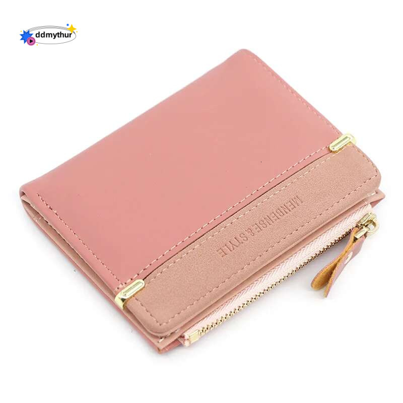 Women's Short Coin Purse Brand Wallets Woman Card Holder Small Ladies Wallet Female Hasp Mini Clutch for Girl ddmythur