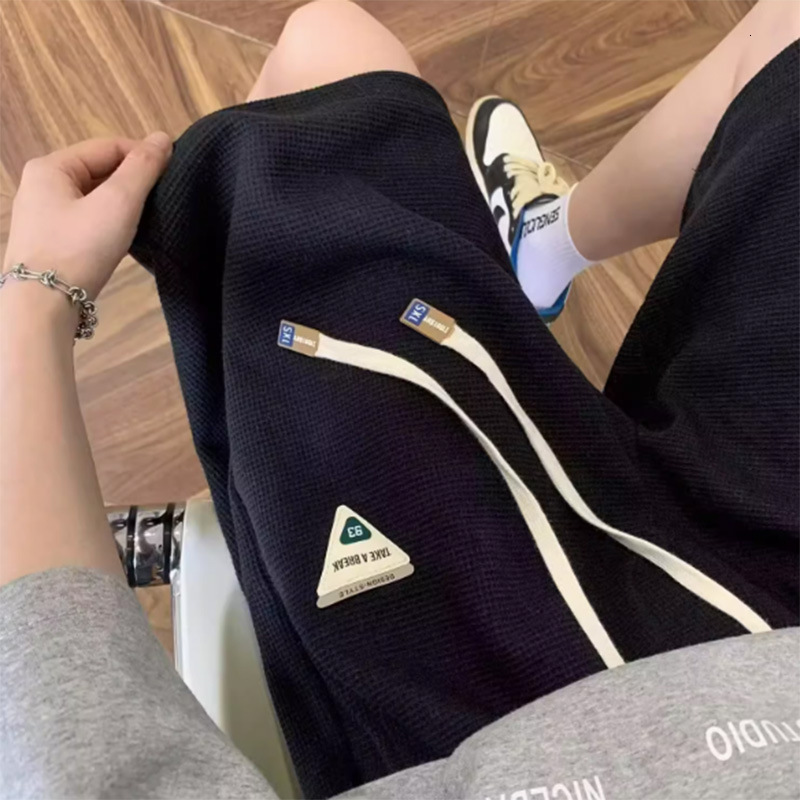 2025 New Designer Men Shorts Huafu Ge Sports Shorts Men's Summer American Fashion Brand Casual Versatile Oversized Loose Five Quarter Pants