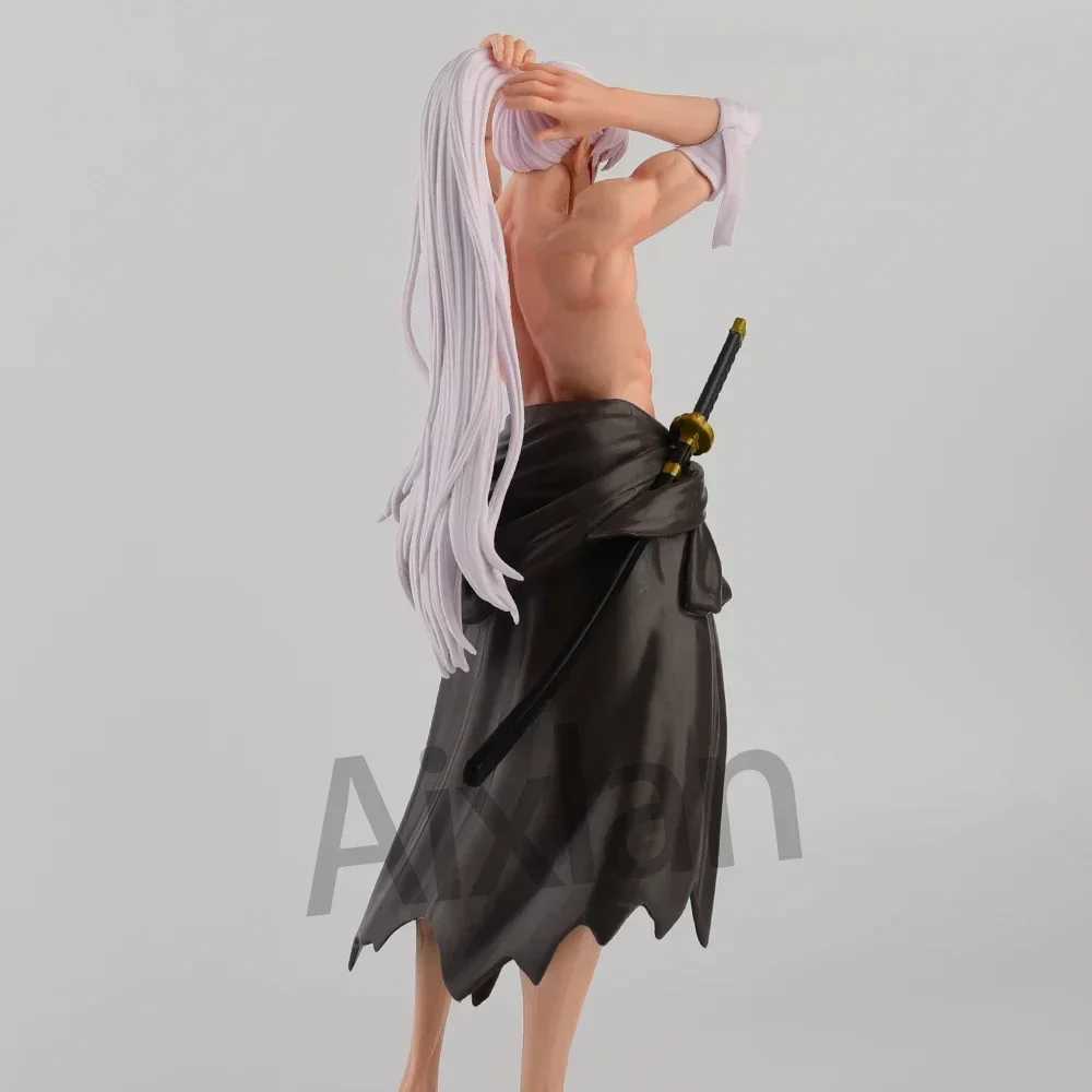 31cm Anime Inuyasha Character Sesshoumaru Sexy PVC Action Character Model Toy Collectable Model Toy Christmas Gift X250409