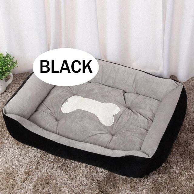 Bone Pet Bed Warm Pet bed linen For Small Medium Large Dog Soft For Dogs Washable House For Cat Puppy Cotton