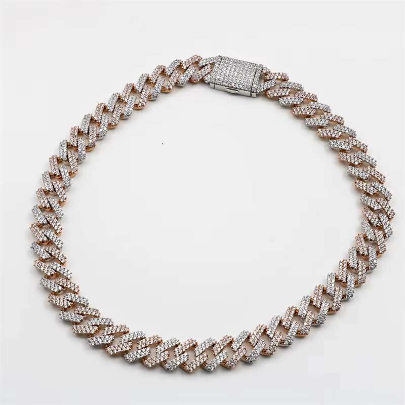 Custom Gold Plated Necklace Finish Out Hip Hop Miami Cuba Jewelry Chain Hip Hop Necklace