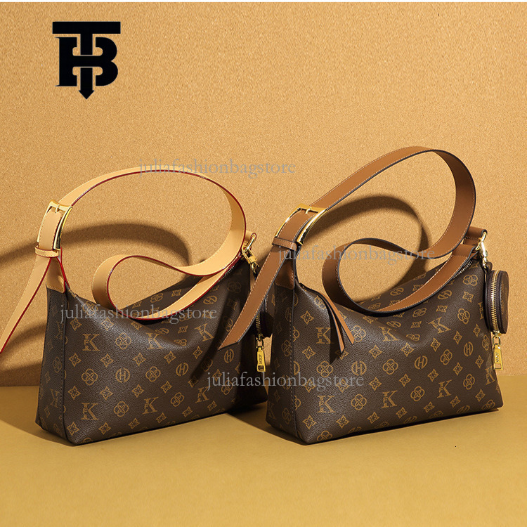 TB BHULAMTE Designer Luxury Commuter Women's Bag Autumn/winter Classic Retro Geometric Printed Cross Shoulder Bag Versatile Soft Leather Boston H