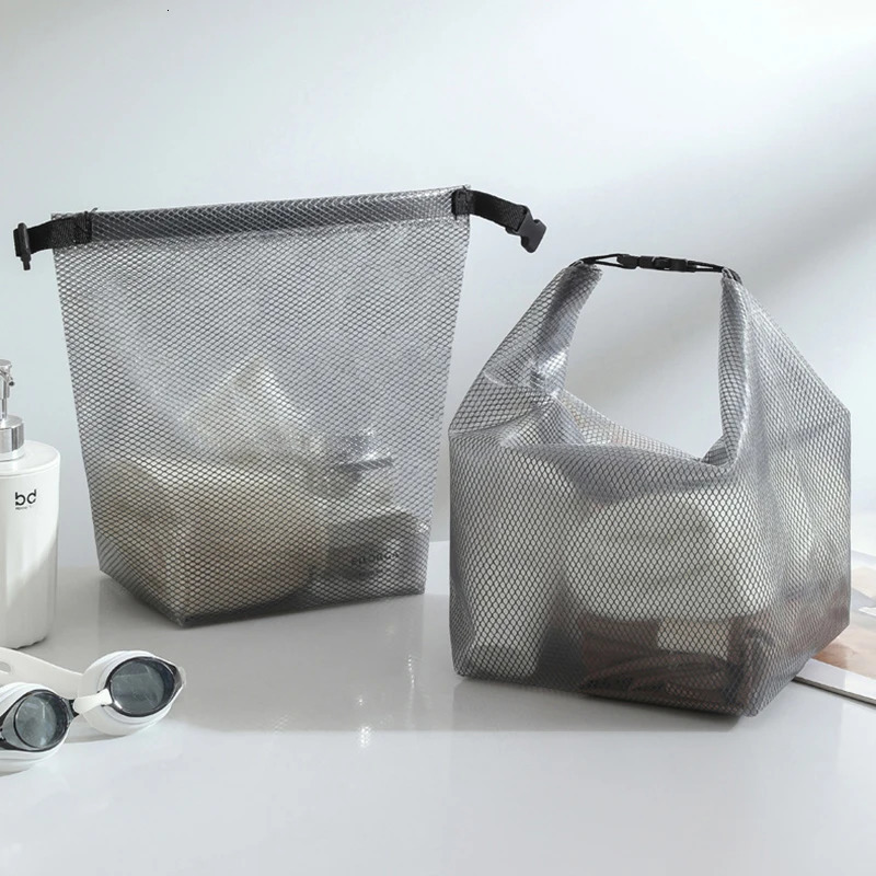 Large capacity waterproof cosmetic storage bag portable handbag 250408