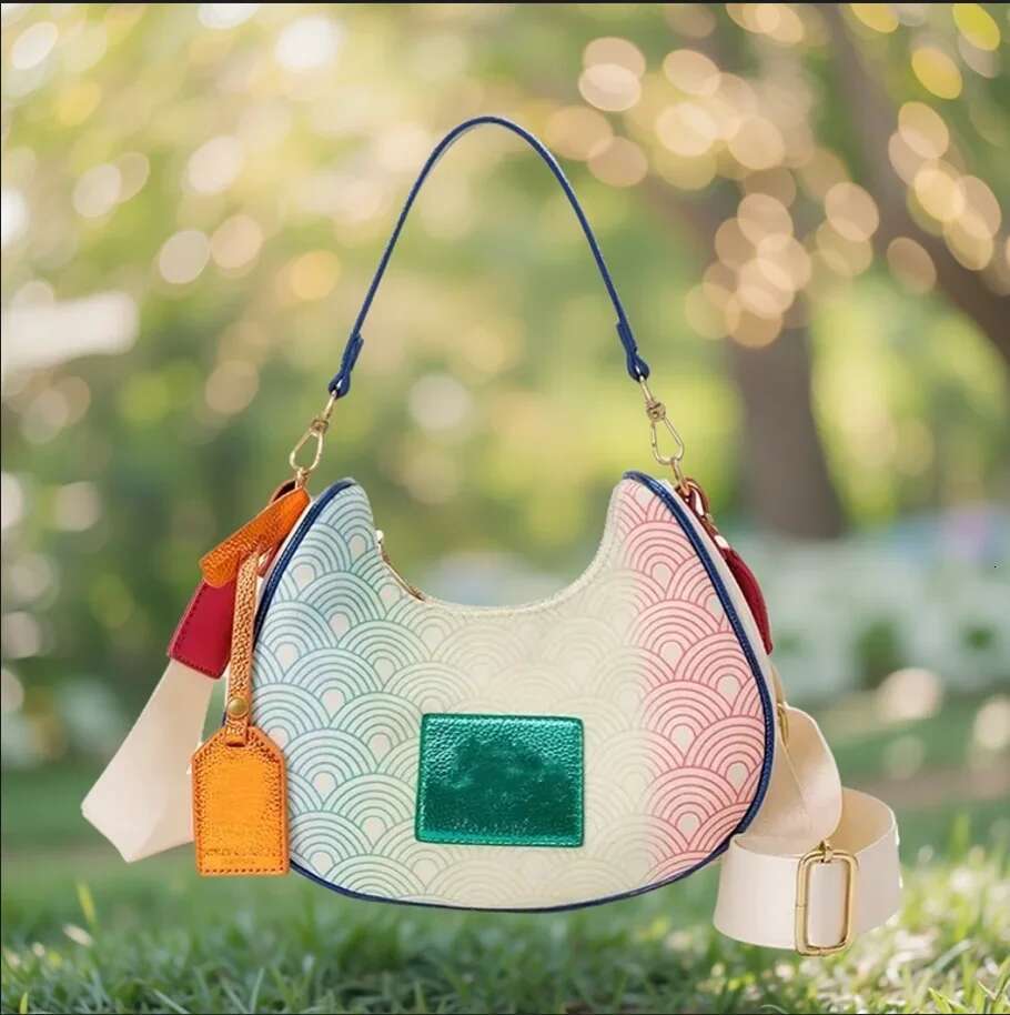 New Women's Underarm With Niche Design, Gradient Dumpg Trendy And Versatile Shoulder Bag, Textured Crossbody Bag