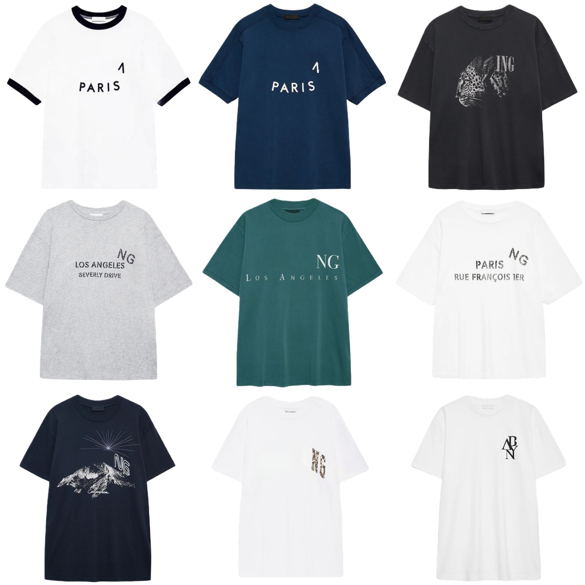 Fashion Tee Designer Print Stir-fried Washing T Shirt Women Cotton Short-sleeved T-shirt Summer Tops Polo