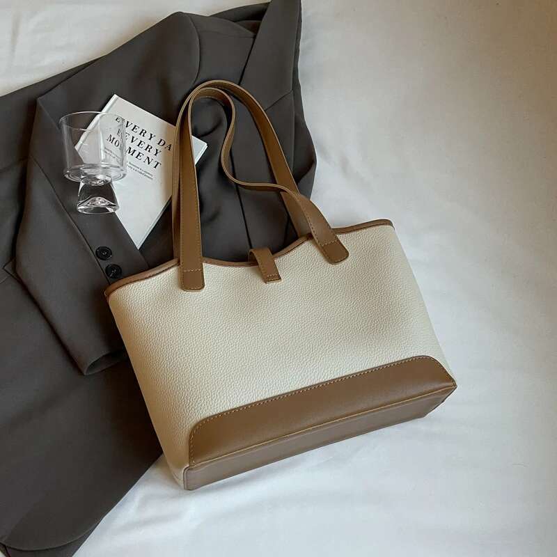 Brand New Large Capacity Shoulder High End Women S Fashion Niche Leisure Handbag Lady Tote Bag