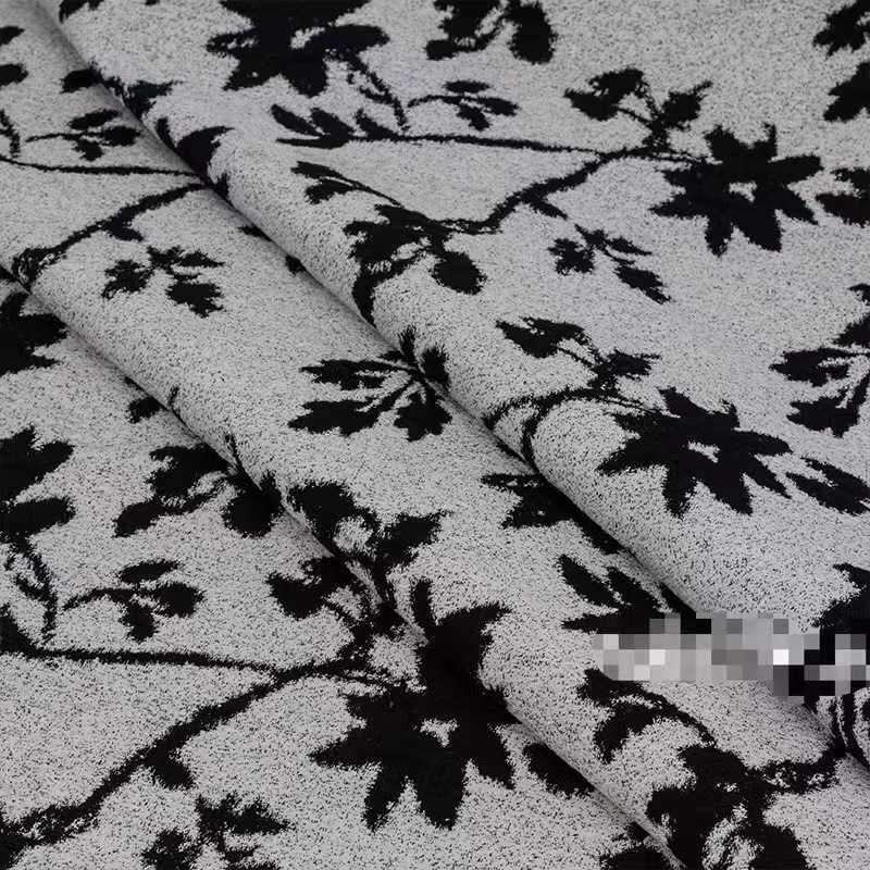Jacquard fabric plum blossom fabric yarn dyed jacquard fabric Chinese style fabric new Chinese style dress luggage fabric S2548