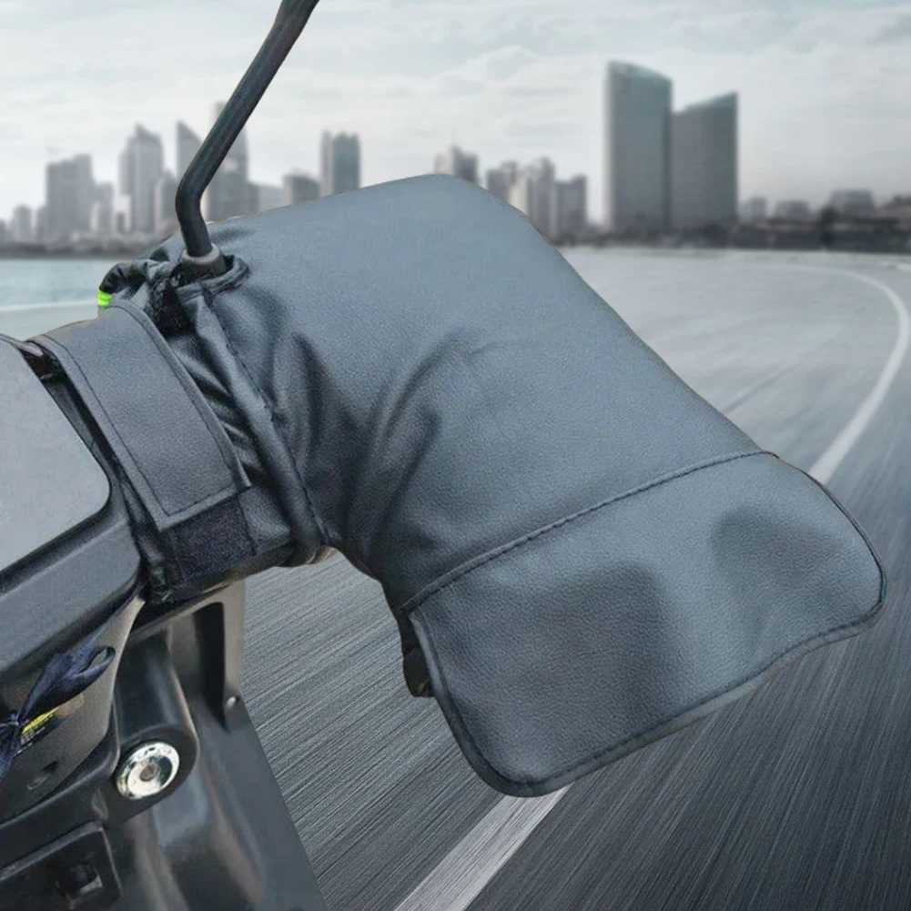 Electric Heating Handlebar Gloves 3 Levels Setting Motorcycle Heating Warm Muffs USB Charging for Bicycle MTB Motorcycle Scooter S25118