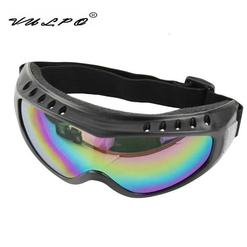 VULPO Outdoor Sports Ski Goggles Windproof Anti-fog Dustproof Goggles UV Protection Sports Ski Glasses Snowboard Skate Goggles K251110