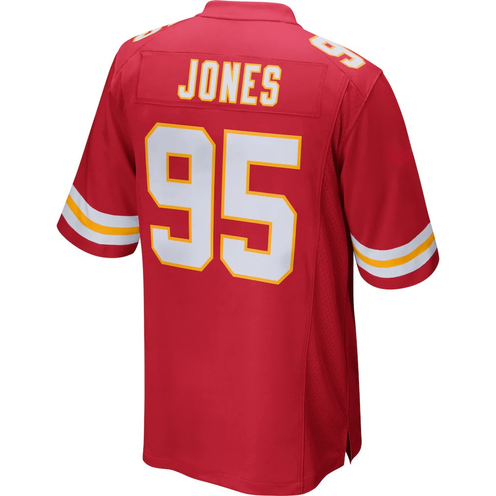 Custom Elite Style Football Jersey Famous brand Kansas Football jerseys with men women youth customized #15 Mahomes #87 Kelce #95 Jones #4 Rice