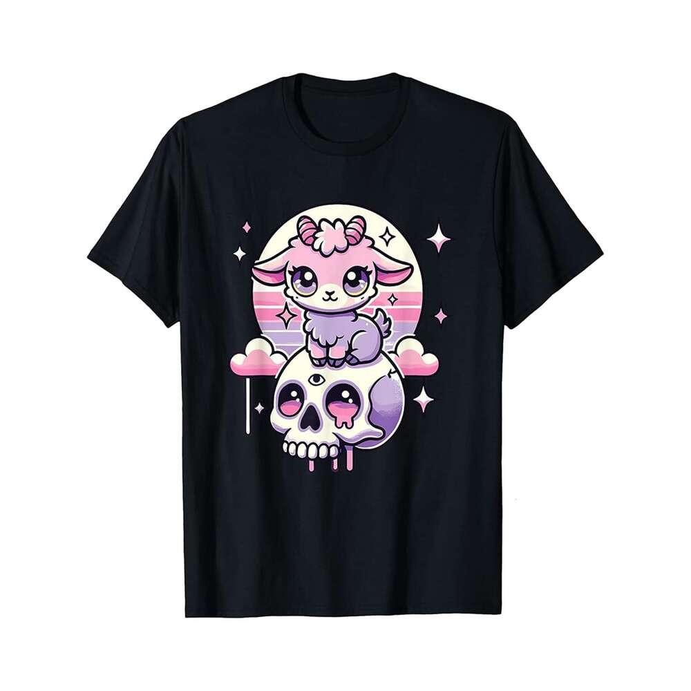 Designer T shirt Kawaii Gothic Tarantula Pastel Colors Gothic Goth Tarantula - 220g T shits