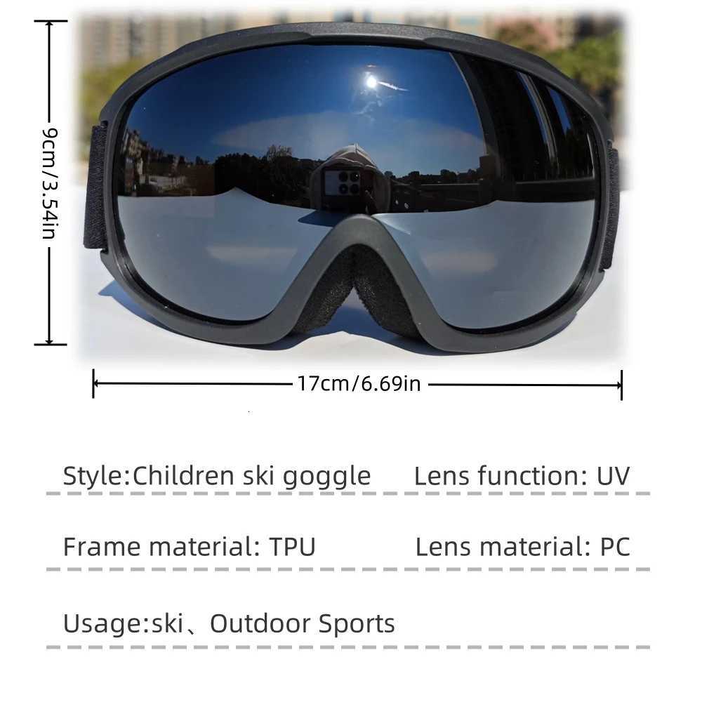 2025 New Children Ski Goggles Double Layer Anti Fog Glasses Winter Outdoor Sport Glasses Winter Safety Ski Equipment Ski Goggle K251110
