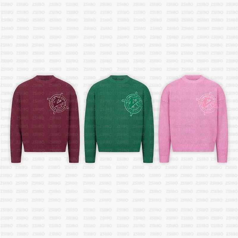 Fashion 2023 autumn and winter tide brand foreign trade Korean ins wind loose simple casual warm sweater letter pullover for men and wom Y251110