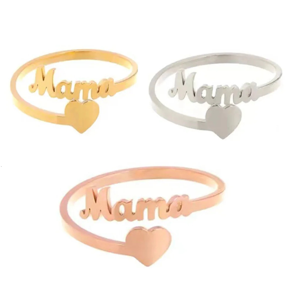 Customized Name Love Ring Personalized Stainless Steel Heart Couple Ring Women Jewelry Valentines Day Gift Anillos Mujer 250409