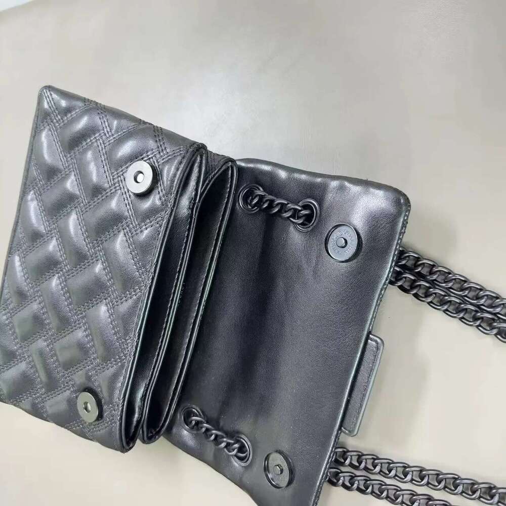 K G Designer Black Mini Crossbody For Women Dia Lattice PU Leather Chain Shoulder Eagle Head Dacron Fashion Bag