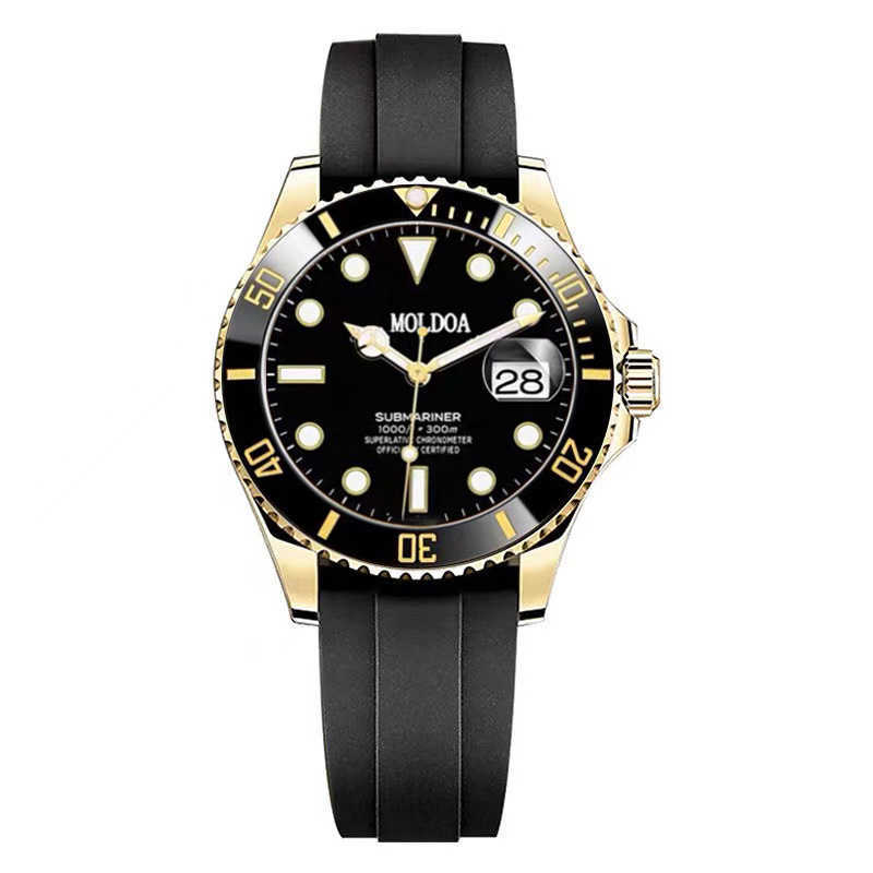 Best-selling cross-border genuine green water ghost series men's watch. Live-streaming fully automatic movement watchW251104