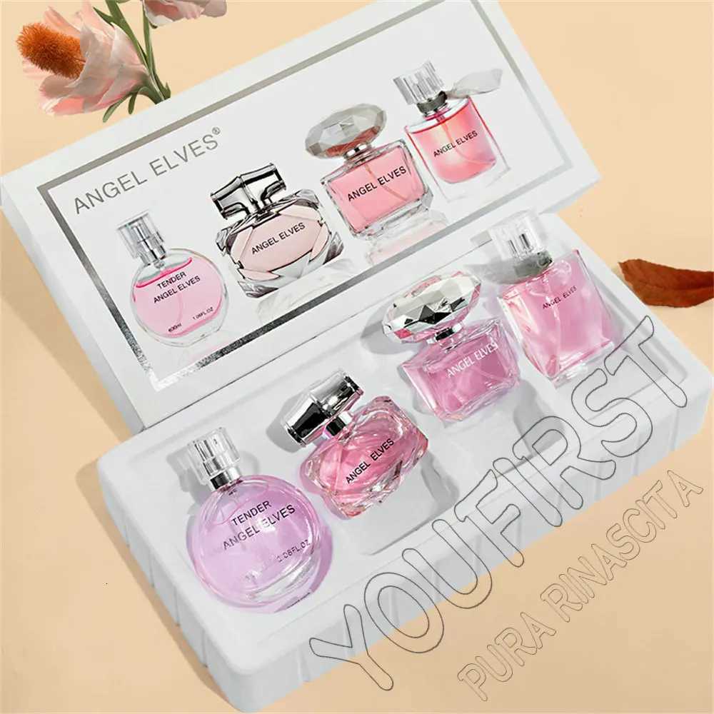 Gift Box 4Pcs Set Perfume Women 120ml Club De Nuit Perfumes De Mujer Lasting Fragrance Parfum Femme Floral Fruity Scent Spray X251110