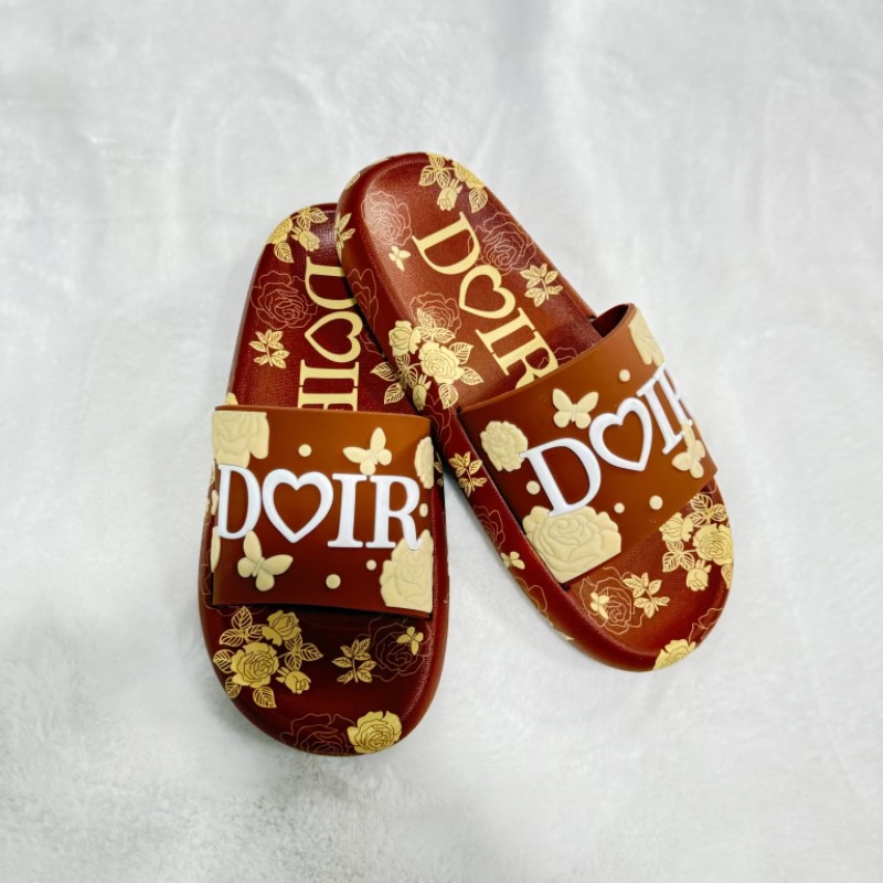 Graffiti Letter-Printed Flip-Flops For Men And Women Heart Shape Design Slip On Shoes Size 36-41
