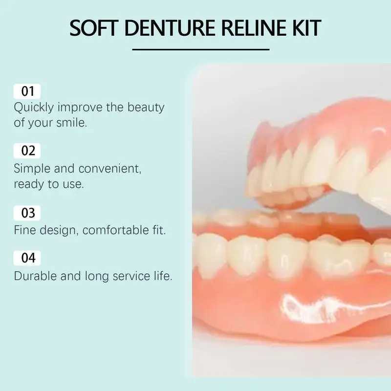 New Arrival Silicone pad kit for teeth flexible teeth with soft lining comfortable teeth supply and tooth lining kit Z250410