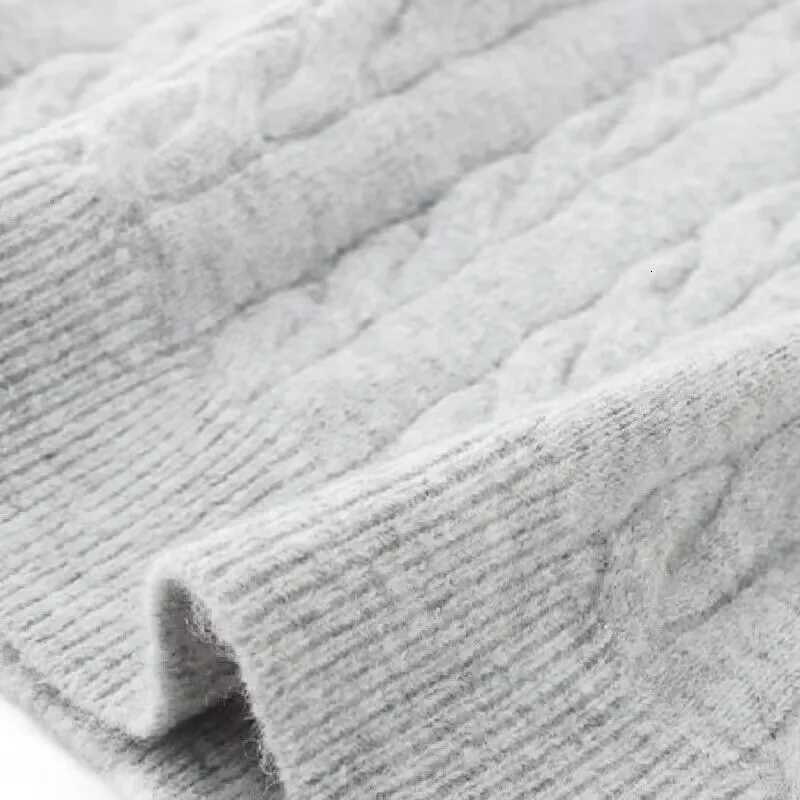 Fashion Mens Long Sleeve Knit Pullover Shirt Style Collar 2025 Fall Casual Loose Fit Comfortable Versatile Sweater Men Knit Sweatercoat Y251110