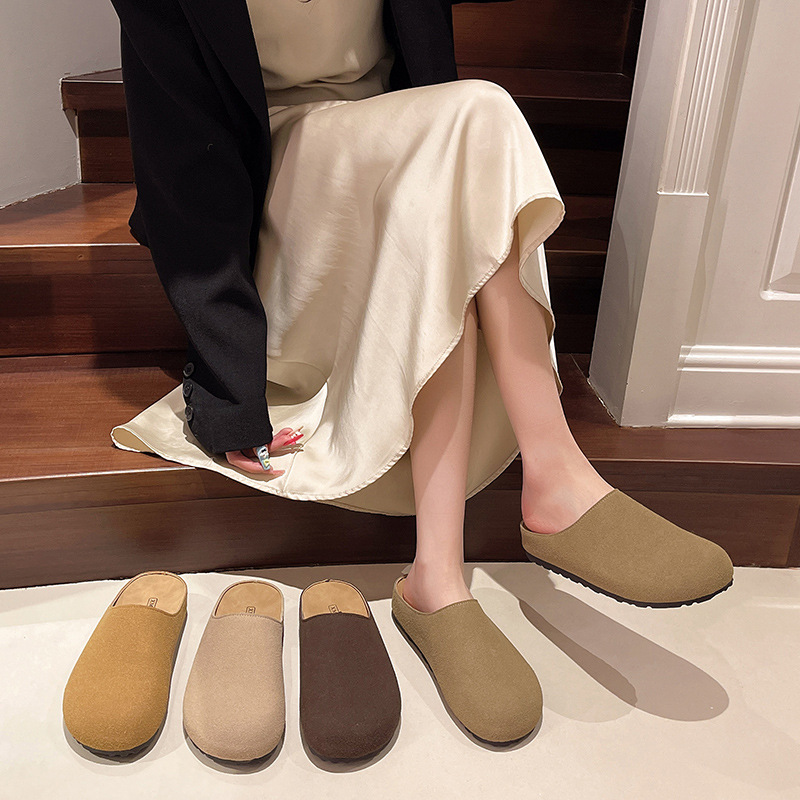 2025 Hot free shipping designer slippers for womens flat slippers pink blue black beige yellow Multi colored casual slippers with thick sole and half 