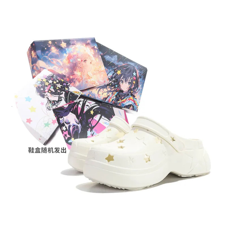 2025 Jifffly Unisex Summer New Star Holes Thick Bottom Lifting Headband Outdoor Sandals