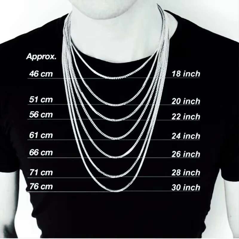 HNSP 316L Stainless Steel Cuban Link Chain Necklace For Men 7MM-15MM Thick Long Chains Male Neck Hip Hop Jewelry Accessories