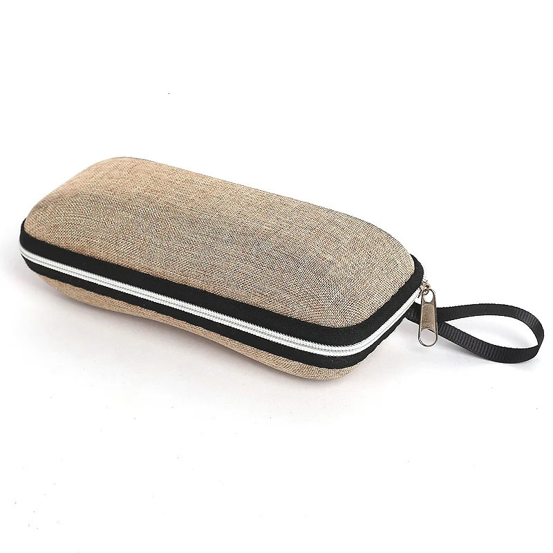 Fashionable glasses case cover with zip tie hard sunglasses mythical female reading 250410