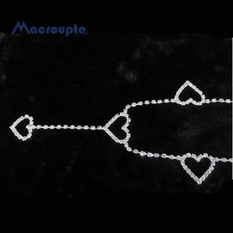 New 90s Retro Sparkling Diamond Waist Chain Cute Sparkling Night Club Disco with Rhinestone to Belt X250410