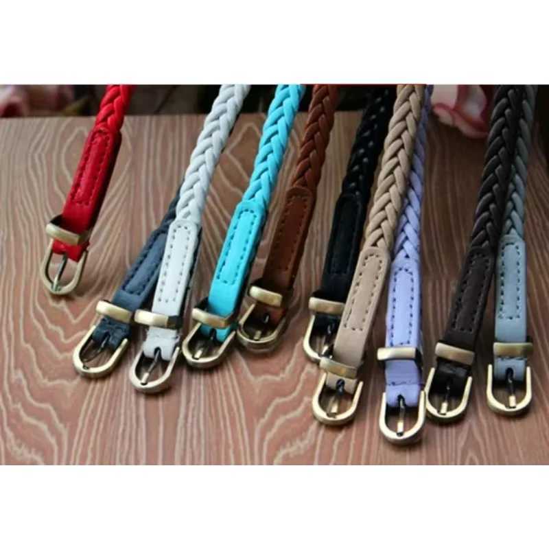 106cm New Wan Fem Weight Loss Belt Luxury Brand Design Woven Leather Woven Belt X250410