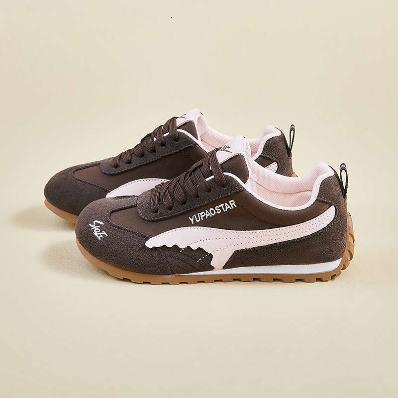 Black Racing Dexun for Women New Mesh Breathable Forrest Gump Sports Casual Apple Shoes Leather Surface HQ-D06