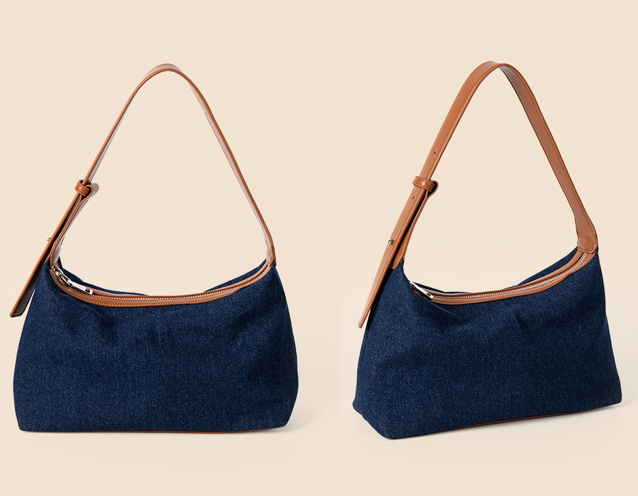 Designer Bag Denim Bag Small Handbag for Women Lady Purse Jean Shoulder Bag Vintage Luxury Handbag Classic Under Arm Bag