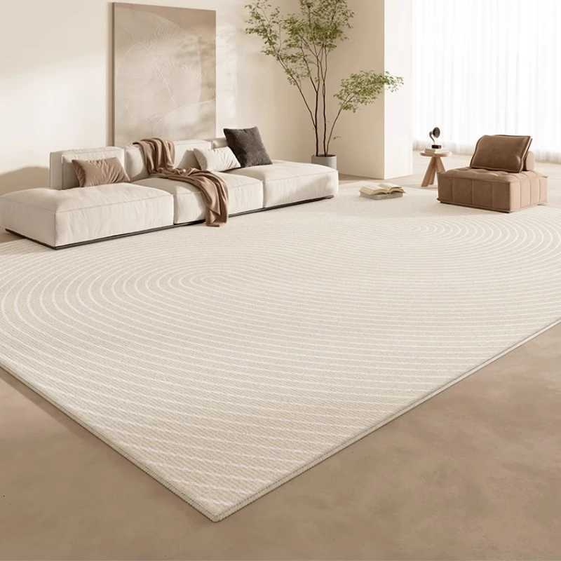 Modern Style Bedroom Decor Line Carpet Fluffy Soft Study Rug Large Area Carpets for Living Room Thick Anti-slip Lounge Floor Mat Y251110