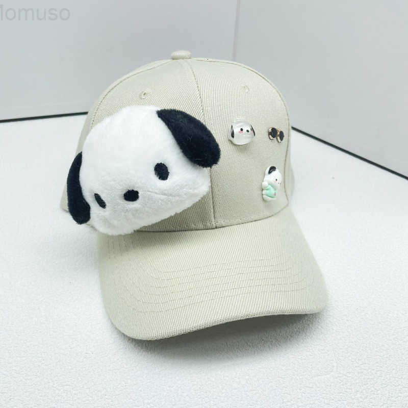 Sanrio New Cute Cartoon Doll Baseball Cap Cinnamoroll My Melody Sun Hat for Children H251110