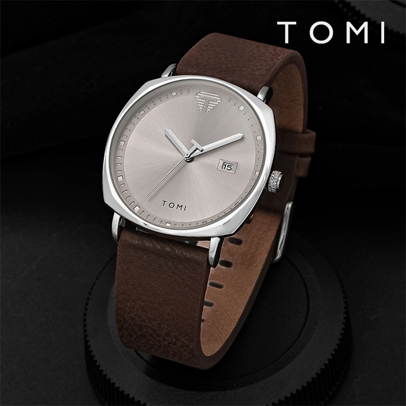 Mens Watch Minimalist Fashion Sports Watch Calendar Leather Casual Quartz Watch 251107