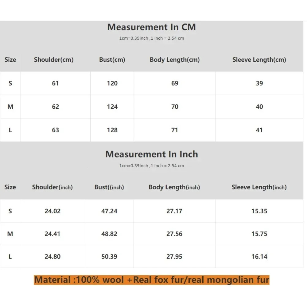 Reality Fur Coat Women Woolen Lady Overcoat Fox Wool Patchwork Mongolian Jacket Autumn Spring 251110