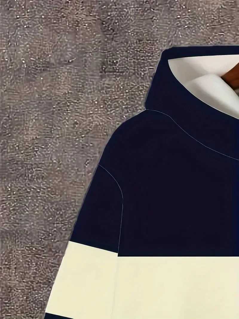 The new mens set for Spring and Autumn 2025 features a casual fashionable soft and comfortable 3D pattern print W251110