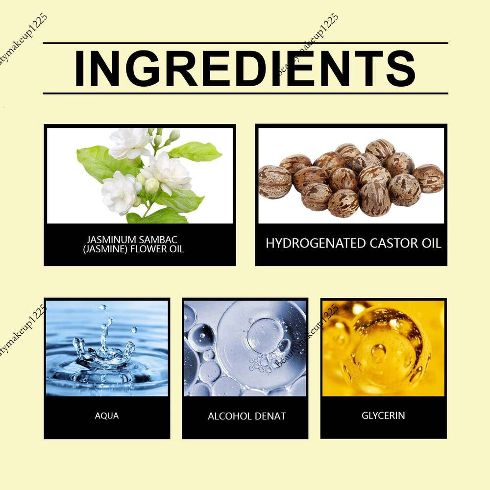 Perfume - Fresh Jasmine as Main Note, Long-Lasting Fragrance to Enhance Elegant Temperament | Eau de Parfum for Women