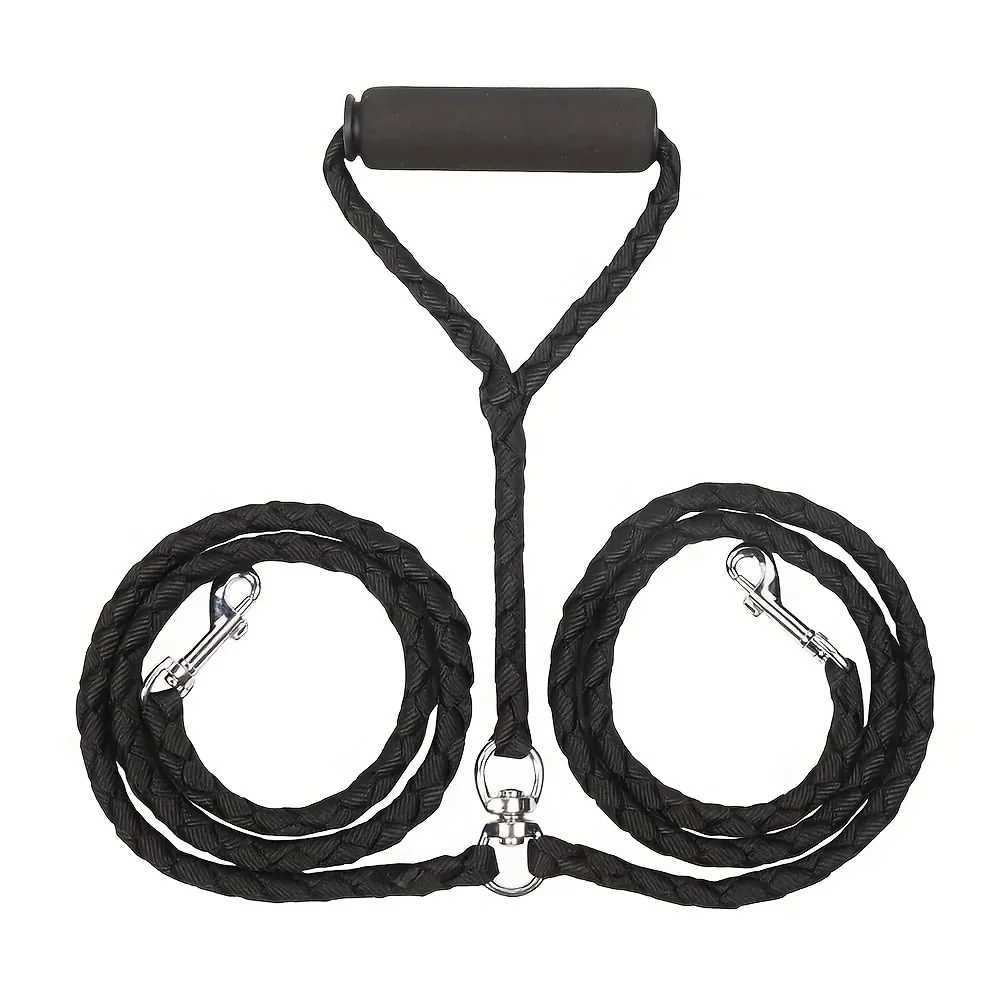 Pet Dual High-Quality Leash Anti-Tangle Leash Suitable for Two Dogs J251110