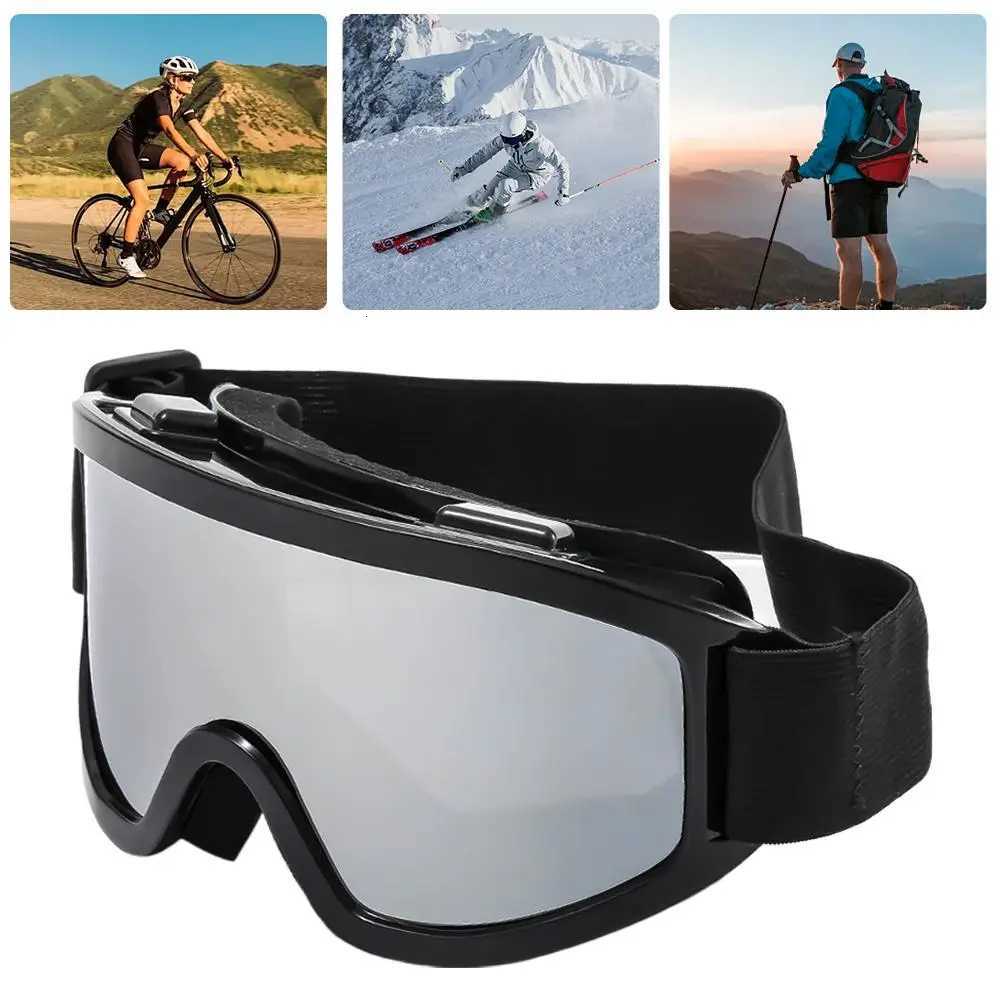 Winter Outdoor SKI Goggles Adult anti-fog Snowboard Skiing Glasses One-piece large-frame Windproof Motorcycle Sun Glasses K251110