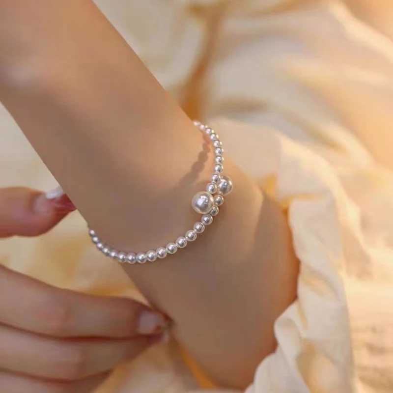 1PCS Imitation Pearl Bracelet Stretchable Pearl Bracelet Pearl Bracelet For Women Bridal Jewelry GiftC250411