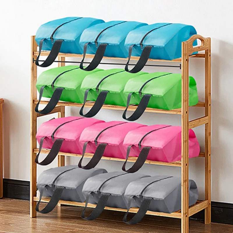 Dustproof Shoes Storage Bags Travel Portable Bag with Sturdy Zipper Pouch Case Waterproof Pocket Organizer 251110