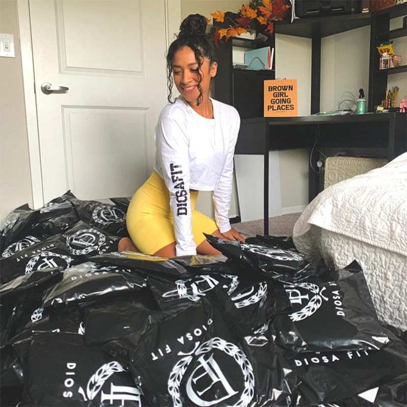 50pcsLot Plastic Mailer Envelope Bags Poly Mailing Colorful Packaging Parcel Storage Custom 251110