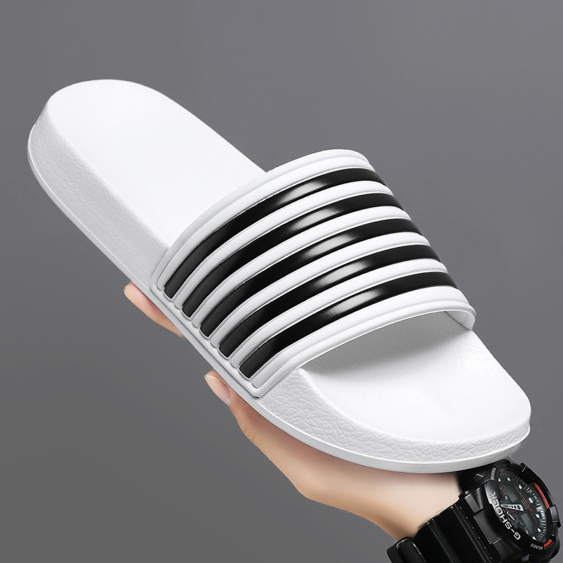 Ultra light soft sole unisex Slippers Summer Beach Slides Bathroom Anti-Slip Slipper Fashion men women Flip-Flops plus size 39-48